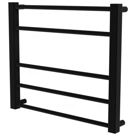 Рушникосушилка Sonnet 5 чорна RAL9005 драбинка 450x530, black