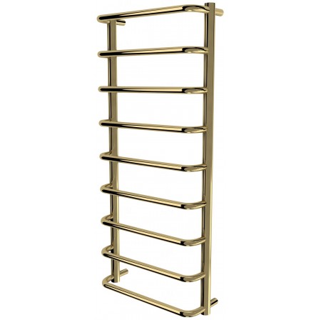 Золота рушникосушка Modern 9 драбинка 950x432, gold
