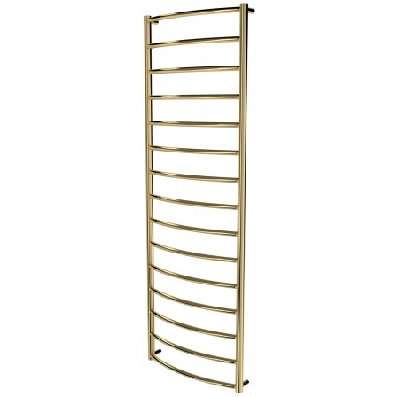 Золота рушникосушка Classic 15 драбинка 1550x532, gold