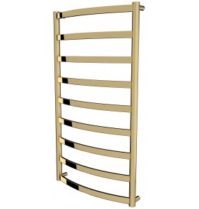 Рушникосушка Maxima 9 золото драбинка 950x532, gold