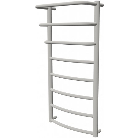 Біла рушникосушка Grosse 8 RAL9016 драбинка 850x432, white