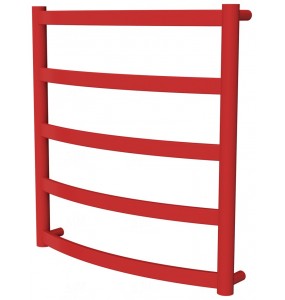 Рушникосушка Maxima 5 червона RAL3020 драбинка 550x532, red