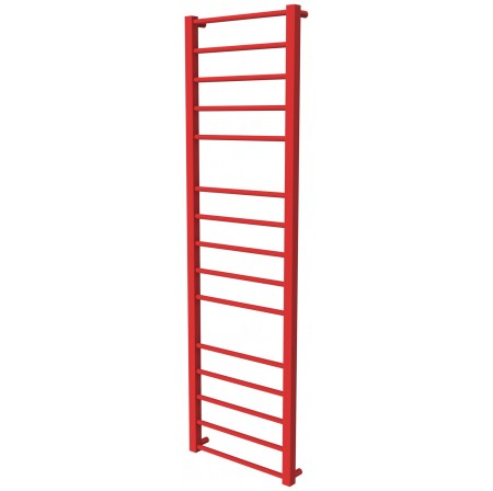 Сушарка для рушників Sonnet 15 червона RAL3020 драбинка 1450x430, red