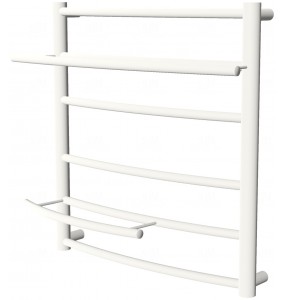 Біла рушникосушка Safo 6 RAL9016 драбинка 500x482, white