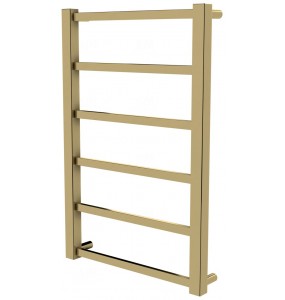 Сушарка для рушників Quatro 6 золото драбинка 650x430, gold
