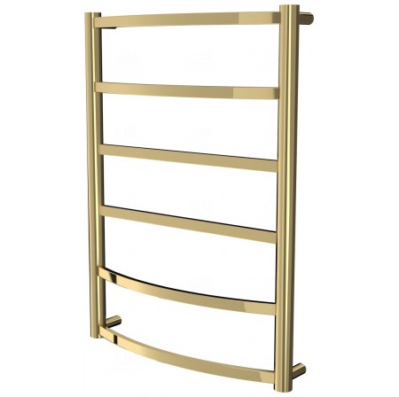 Рушникосушка Elite 6 золото драбинка 650x482, gold