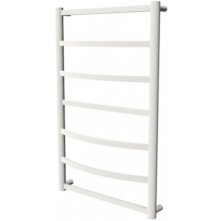 Біла рушникосушка Elite 7 RAL9016 драбинка 750x482, white