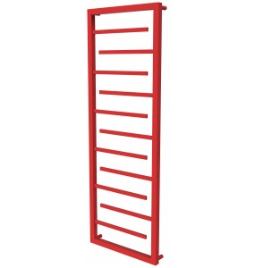 Червона рушникосушилка Prestige 11 RAL3020 драбинка 1250x480, red