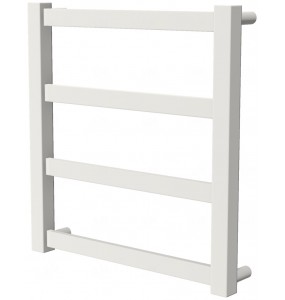 Сушарка для рушників Extra 4 біла RAL9016 драбинка 450x430, white