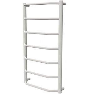 Біла рушникосушка Standart 7 RAL9016 драбинка 750x432, white