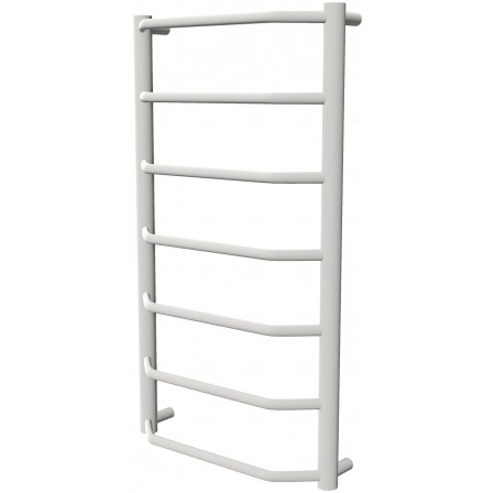 Біла рушникосушка Standart 7 RAL9016 драбинка 750x432, white