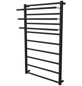 Рушникосушка Elegant 9 чорна RAL9005 драбинка 950x532, black