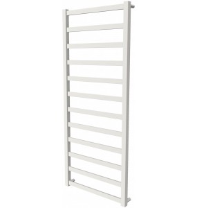 Біла рушникосушилка Extra 12 RAL9016 драбинка 1250x530, white
