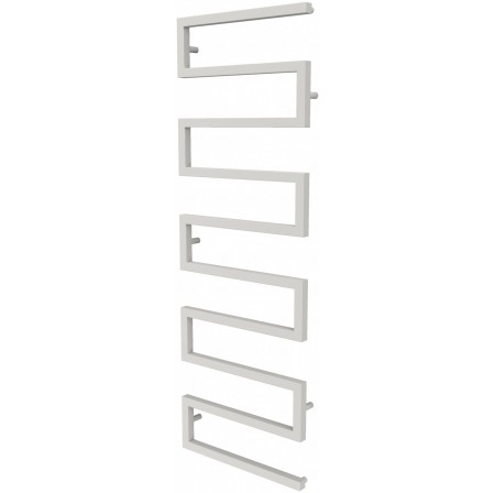 Біла сушарка для рушників Ultra 9 RAL9016 змійка 1530x500, white