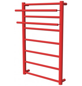Рушникосушка Elegant 7 червона RAL3020 драбинка 750x432, red