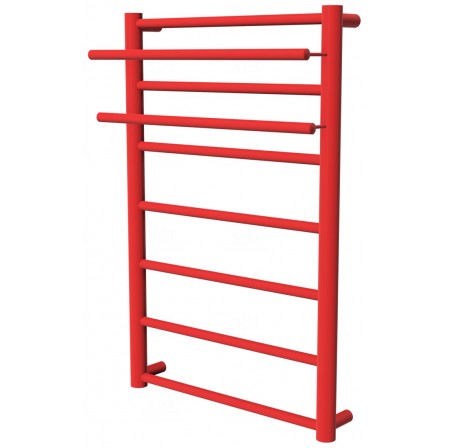 Рушникосушка Elegant 7 червона RAL3020 драбинка 750x432, red