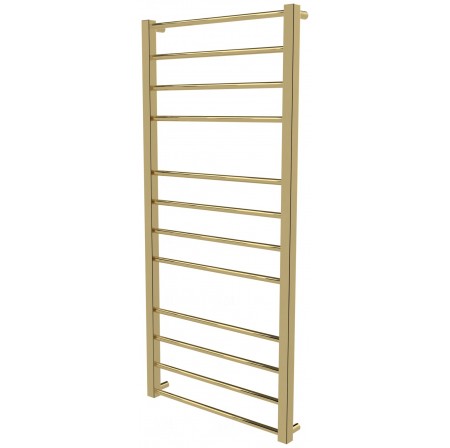 Рушникосушилка Sonnet 11 золото драбинка 1150x530, gold