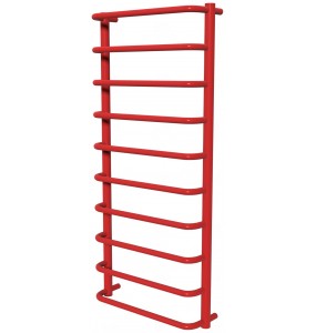 Сушарка для рушників Modern 10 червона RAL3020 драбинка 1050x482, red