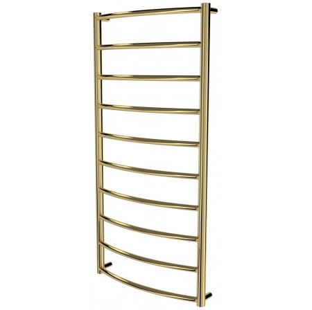 Золота рушникосушилка Classic 10 драбинка 1050x532, gold