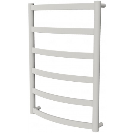 Біла рушникосушка Maxima 6 RAL9016 драбинка 650x482, white
