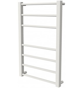 Біла сушарка для рушників Sonnet 7 RAL9016 драбинка 650x430, white
