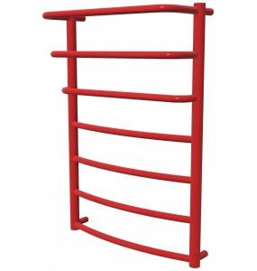 Червона сушарка для рушників Grosse 7 RAL3020 драбинка 750x532, red