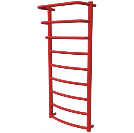 Червона рушникосушка Grosse 9 RAL3020 драбинка 950x432, red