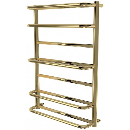 Золота рушникосушилка Comfort 7 драбинка 750x532, gold