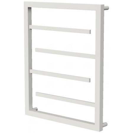Біла рушникосушка Prestige 4 RAL9016 драбинка 550x530, white