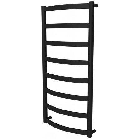 Сушарка для рушників Maxima 4 чорна RAL9005 драбинка 850x482, black