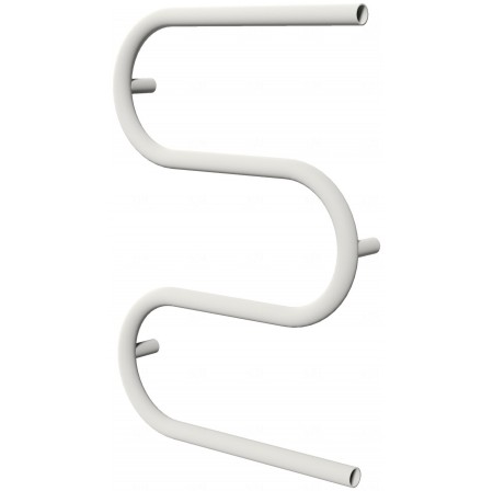Рушникосушка Змійка 3 біла RAL9016 змійка 575x400, white