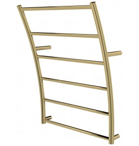 Золота рушникосушка Wave 6 драбинка 640x475, gold