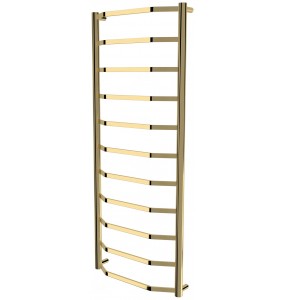 Золота сушарка для рушників Luxe 11 драбинка 1150x482, gold