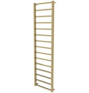 Рушникосушка Quatro 15 золото драбинка 1550x430, gold