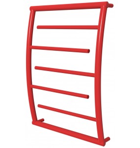 Сушарка для рушників Atlantica 5 червона RAL3020 драбинка 650x532, red