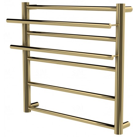 Сушка для рушників Elegant 5 золото драбинка 550x482, gold