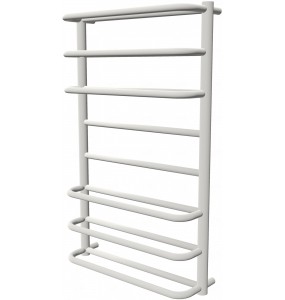 Біла рушникосушка Comfort 8 RAL9016 драбинка 850x532, white