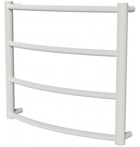 Біла сушарка для рушників Classic 4 RAL9016 драбинка 450x532, white