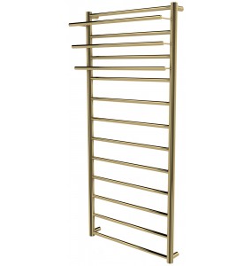 Рушникосушка Elegant 12 золото драбинка 1250x532, gold