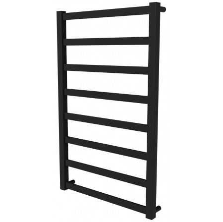 Чорна рушникосушка Extra 8 RAL9005 драбинка 850x530, black