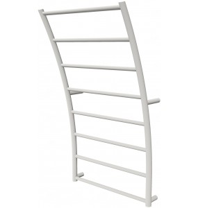 Біла сушарка для рушників Wave 8 RAL9016 драбинка 840x475, white