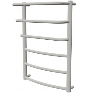 Сушарка для рушників Grosse 6 біла RAL9016 драбинка 650x482, white