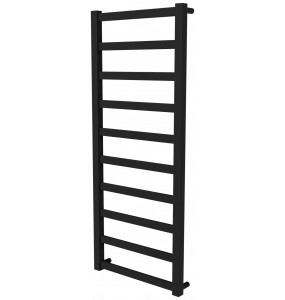 Чорна рушникосушка Extra 10 RAL9005 драбинка 1050x430, black