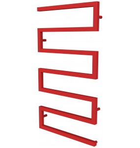 Рушникосушка Ultra 6 червона RAL3020 змійка 1030x550, red