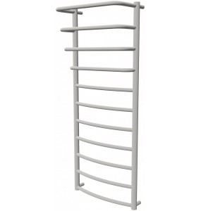 Біла сушарка для рушників Grosse 11 RAL9016 драбинка 1150x482, white