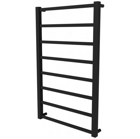 Чорна сушка для рушників Quatro 8 RAL9005 драбинка 850x530, black