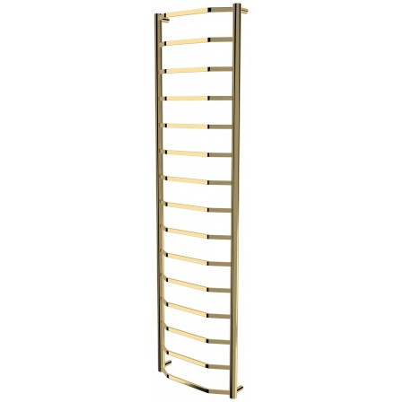 Золота рушникосушка Luxe 15 драбинка 1550x432, gold