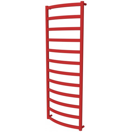 Червона сушарка для рушників Maxima 12 RAL3020 драбинка 1250x482, red