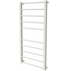 Біла сушка для рушників Sonnet 10 RAL9016 драбинка 950x480, white