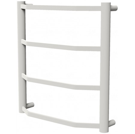 Біла рушникосушка Luxe 4 RAL9016 драбинка 450x432, white